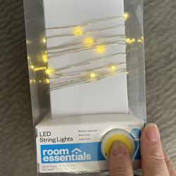Brand New Room Essentials LED String Lights - 25 Lights - Total Length 9 ft. - PICKUP IN AIEA - I DON’T DELIVER 