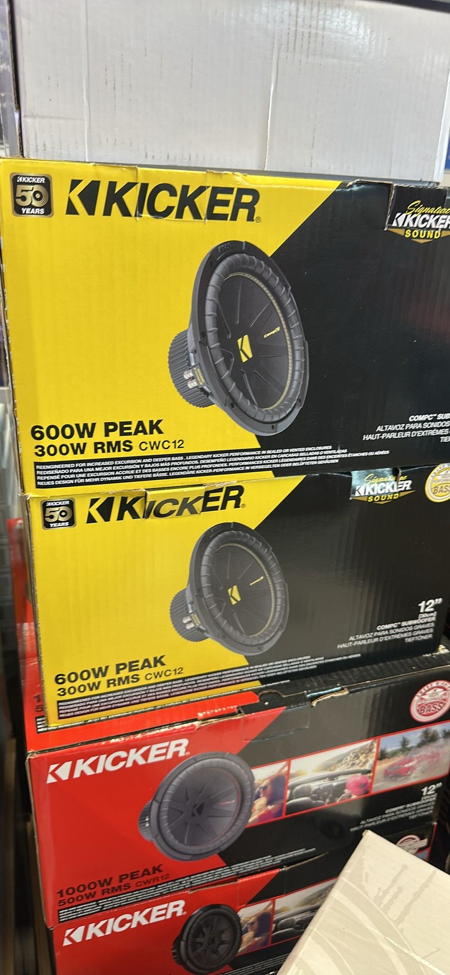 Kicker 12 Inch Subwoofer
