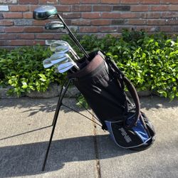 Teenage/Youth Henry Griffitts Custom Golf Set (Driver+3w+5i-pw+sw+putter+PING stand bag)