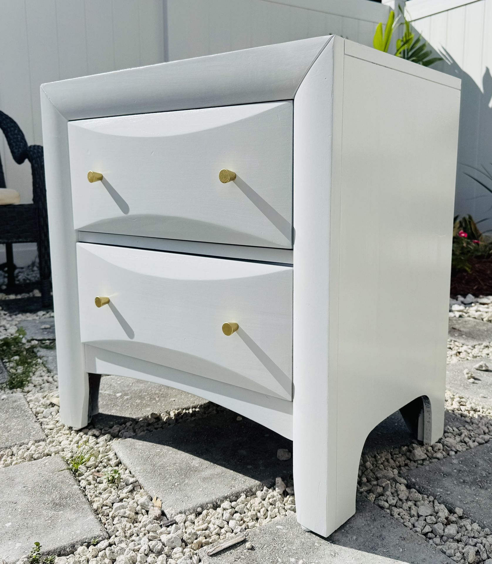 Single White Nightstand