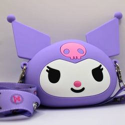 Kuromi Small Silicone Purse / Mini Bag 💜