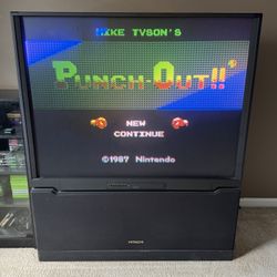 Hitachi 50” Rear Projection CRT TV