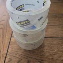 Packing Tape(2 Full/1 Partial Roll)