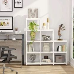New Cube Shelving Bookcase White