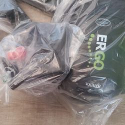 Atrix - VACBP1 HEPA Backpack Vacuum Corded 8 Quart HEPA Bag 4 Level Filtration Attachment