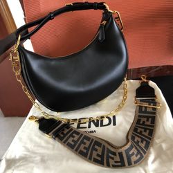 Pre-Owned Fendi graphy Small hobo bag