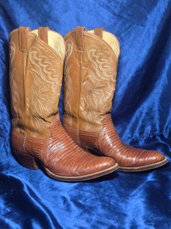 Lizard Skin Cowboy Boots