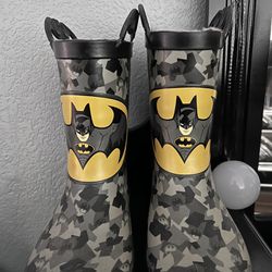 Rain boots Batman