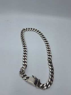 Versani 247 grams sterling cuban necklace