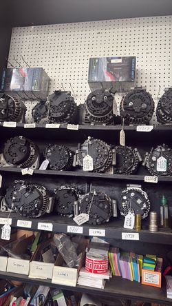 Alternators and starters as low as $80