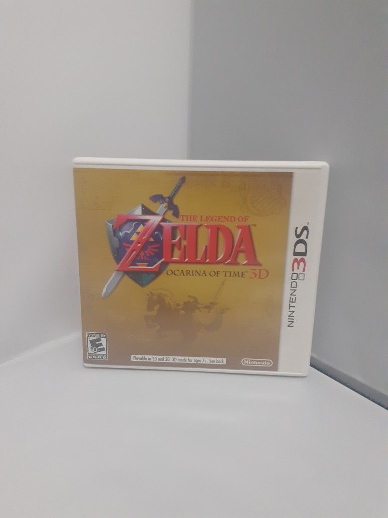 Zelda Ocarina Of Time 3D (Nintedo 3DS) CIB