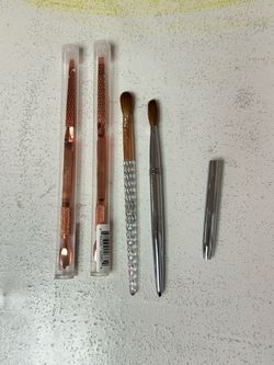 Acrylic nail brush + pincher
