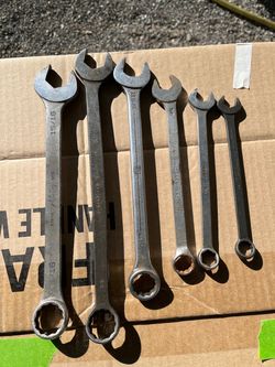 6 Wrenches 1 Mac 15/16 -4 Cornwell 7/8-5/8-9/16-1/2”