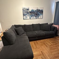 CHARCOAL RAF SOFA