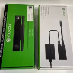 Microsoft bundle Xbox One kinect Sensor Bar Model:1520 & Kinect Adapter Mo:1637