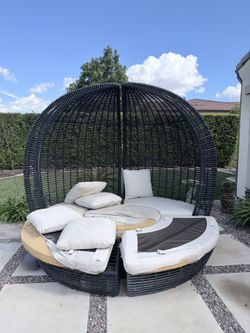 Outdoor Patio Daybed/lounge Halo Collection
