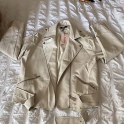 Miss Lola Boyfriend Leather Jacket 