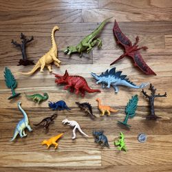 Dinosaur PVC Toy Lot