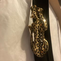 Size L Black Leather Belt