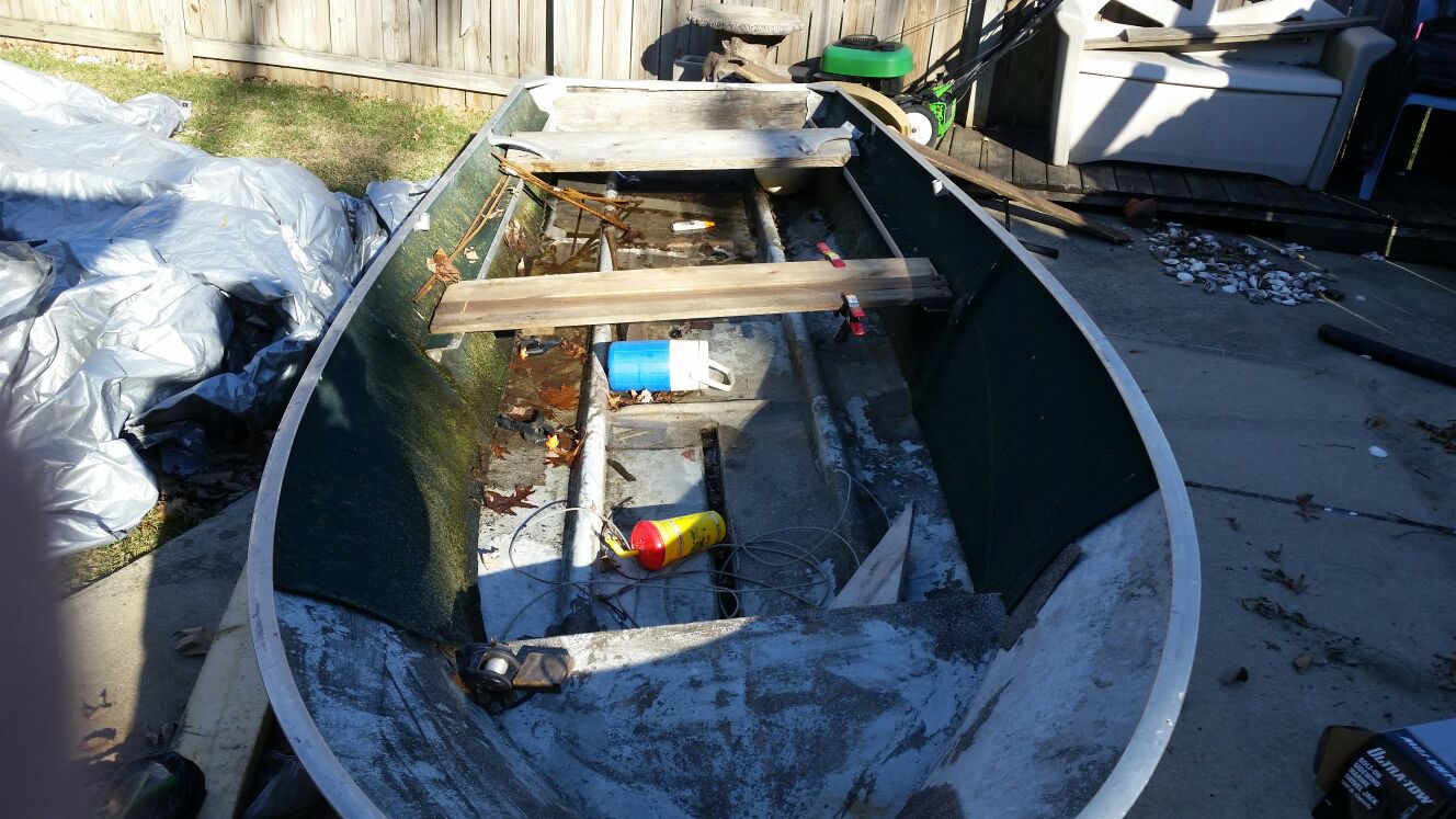 15 foot project fishing boat