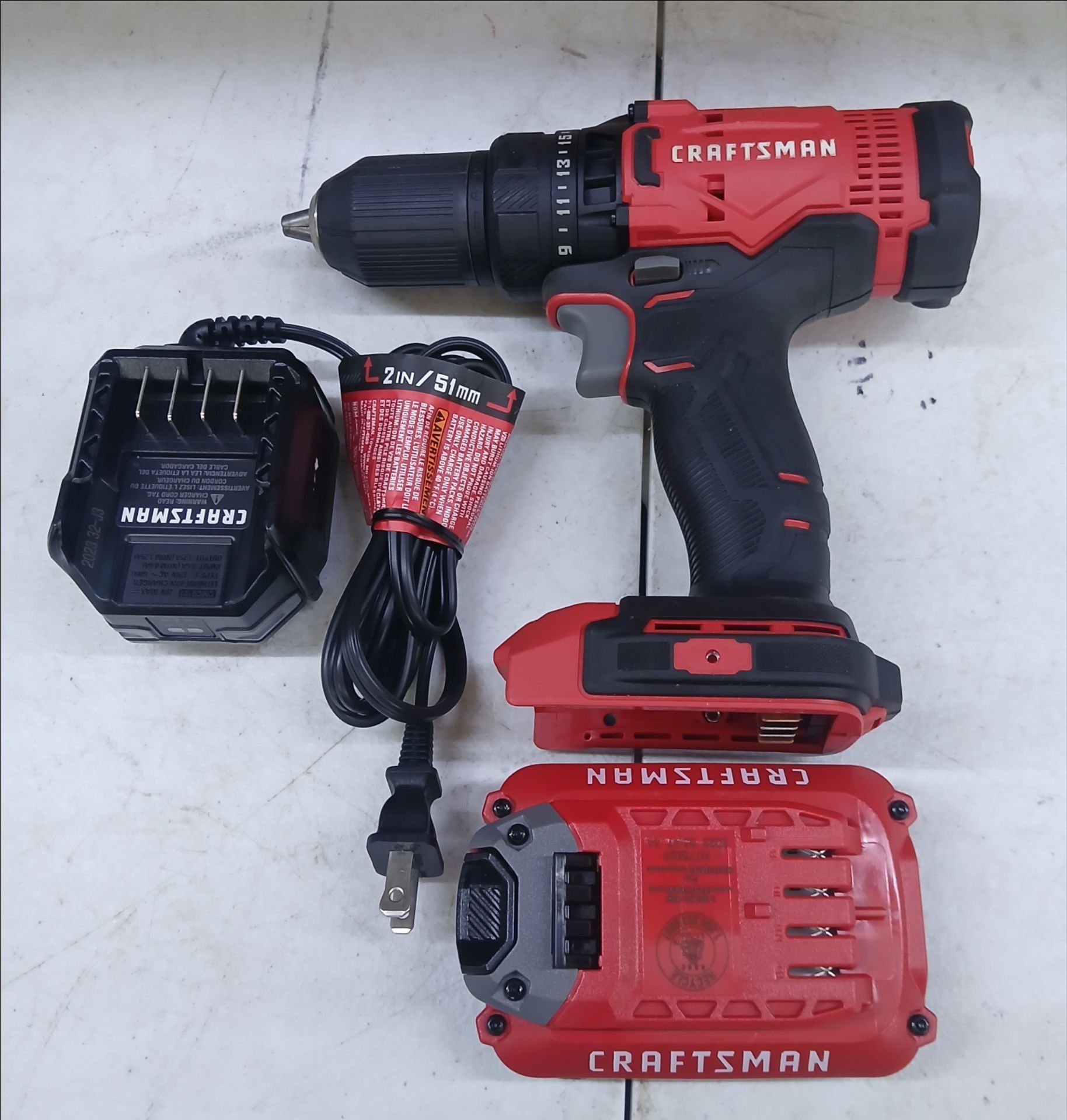 Craftsman 1/2" Drill Set