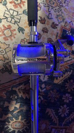 Penn International 50VISW Fishing Reel & Shimano BW Terez w/ Terminator Bent Butt