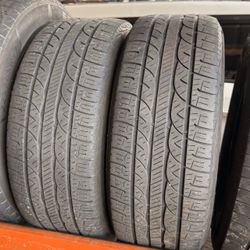 215/55/17 two tires in good condition