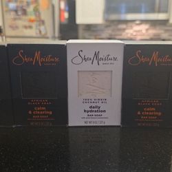 $3.50 Shea Moisture Bar Soaps 