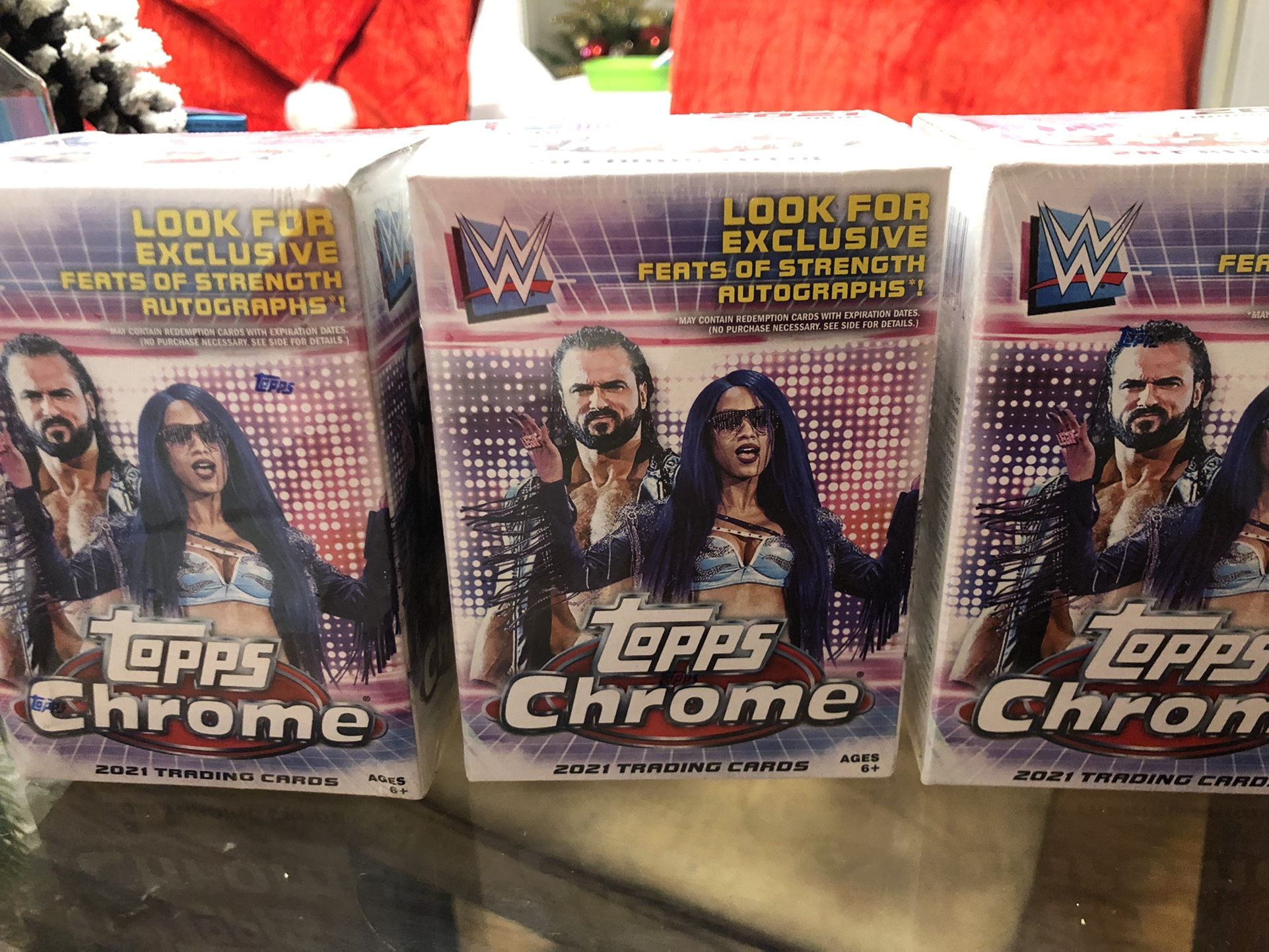 Topps Chrome Wwe Lot