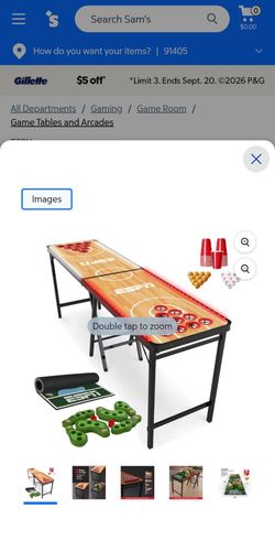 Led pong table combo.