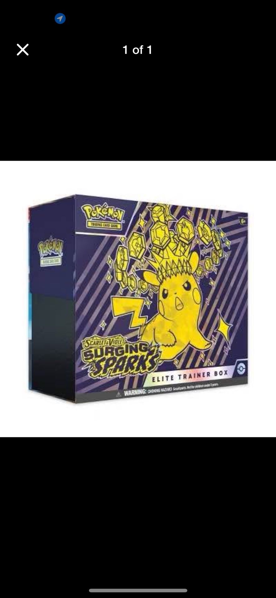 Pokemon Surging Sparks Etb Elite Trainer Box