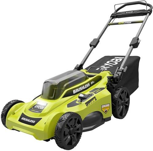 RYOBI CORDLESS PUSH LAWN MOWER