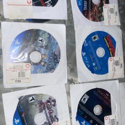 PS4 Games Disk Only 
