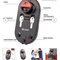 Saker Picture Hanging Tool Kit Multi-Purpose Layout Tool