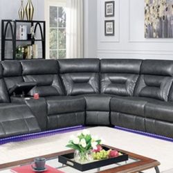 Power Motion Recliner Sofa Set 
