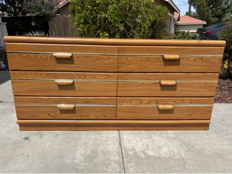 6 Drawer Modern Dresser Chest of Drawers Furniture Good Condition