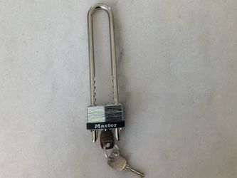 MASTER PADLOCK with Adjustable Shackle, NEW