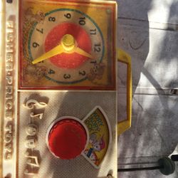 Vintage Fisher-Price Play Musical Clock Only $10 Firm