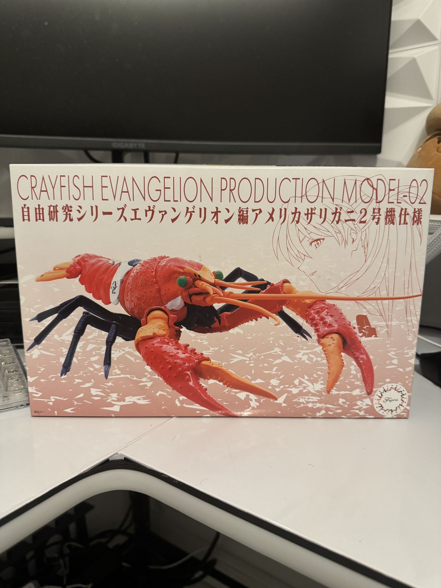 Neon Genesis EVA UNIT 02 CRAYFISH Model Kit