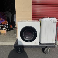 BLACK+DECKER BCED37 Compact Dryer for Standard Wall Outlet, Small, 4 Modes, Load Volume 13.2 lbs., White