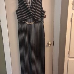 No Boundaries Juniors Plus Size XL Sleeveless Jumpsuit