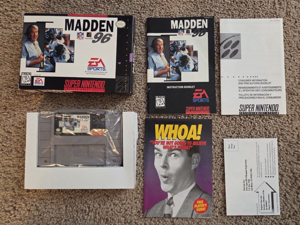 SNES - Madden 96
