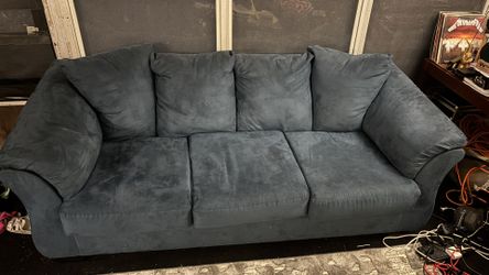 Free Navy Blue Sofa Couch