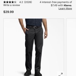 Dickies Pants W38xL30 Style#WP873