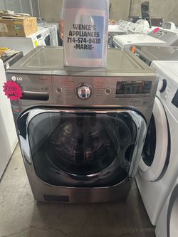 LG WASHER 5.2 CUBIC FEET FRONT LOAD