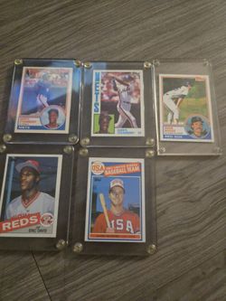 Various 1980's rookie cards