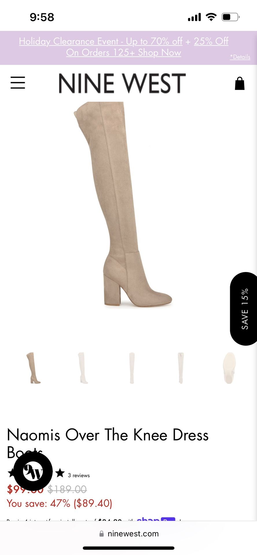 Nine West Boots 👢 