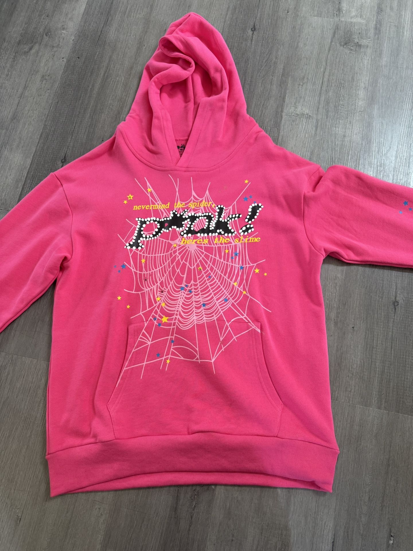 Pink Sp5der V2 Hoodie
