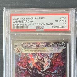 FT PSA 10 Paldean Fates Charizard