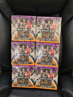 2025 Select WNBA Basketball Cards Mega Box! 6 Box Lot! Factory Sealed! Caitlin Clark! Paige Bueckers